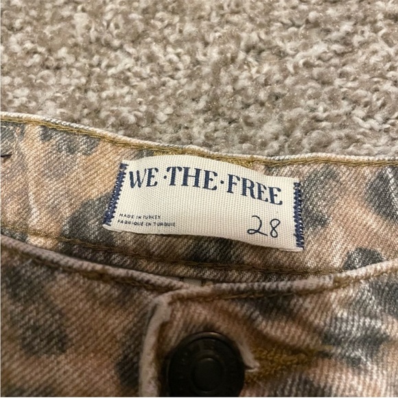We The Free leopard good luck mid rise barrel - Picture 4 of 5
